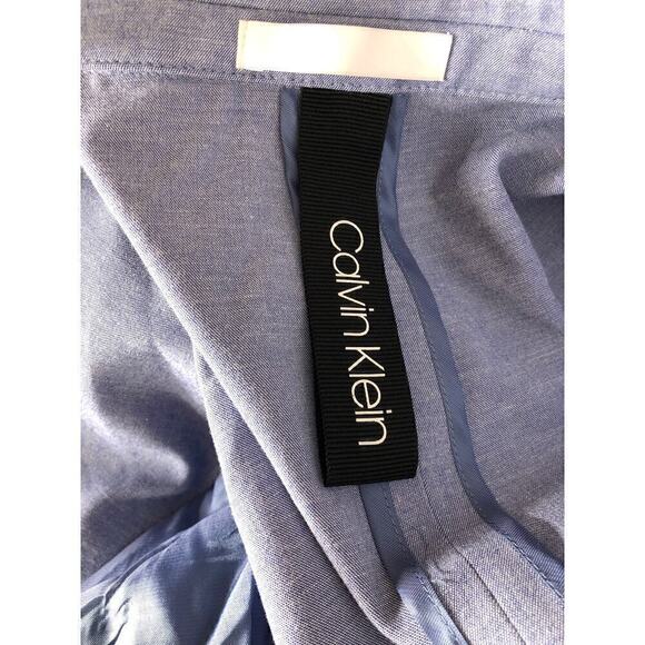 Calvin Klein Blazer Slim Fit Infinite Stretch Wrinkle Resistant Blue NWT 44 R - Picture 7 of 10